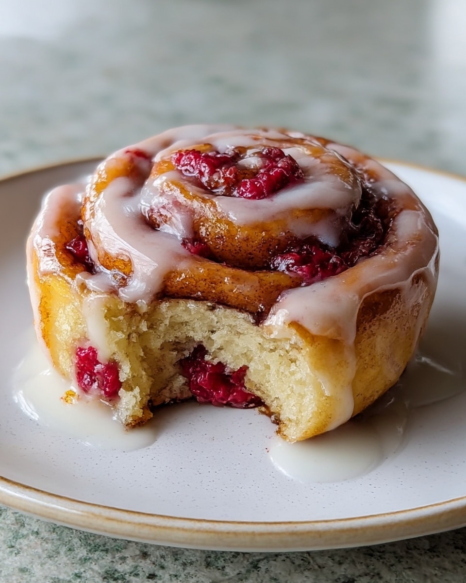 12 Irresistible Raspberry Cinnamon Rolls You Must Try Recipe - Recipe Image