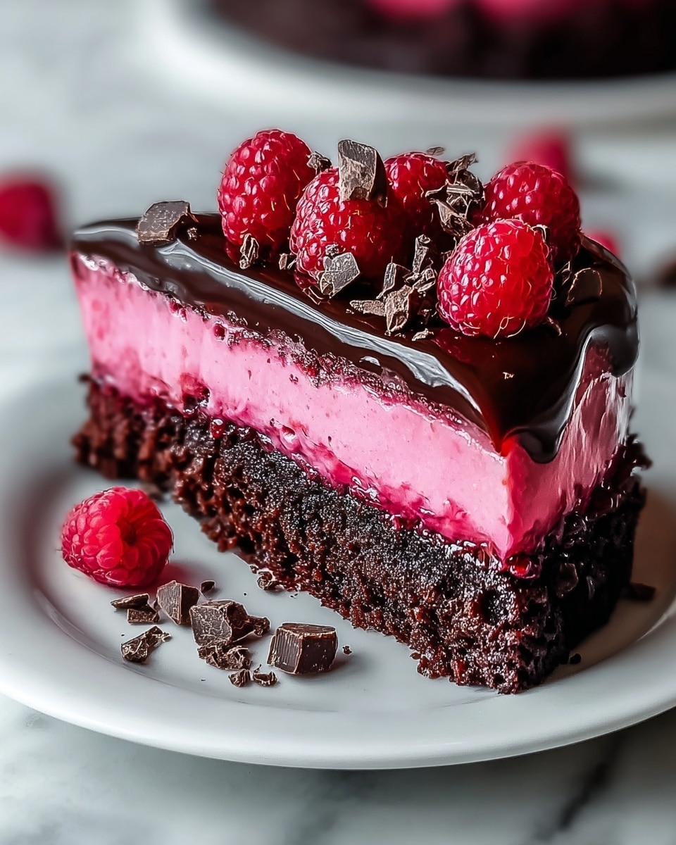 Decadent Dark Chocolate Raspberry Cheesecake Recipe