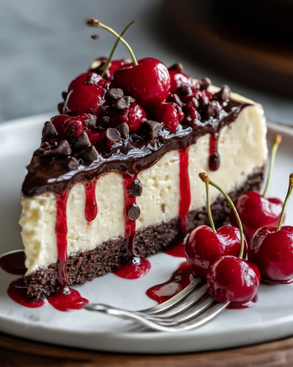 Black Forest Cheesecake Recipe - Recipe Image