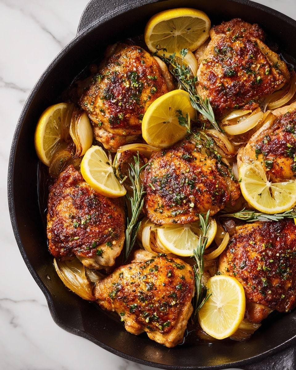 Authentic Lebanese Chicken with Garlic, Lemon, and Spices Recipe