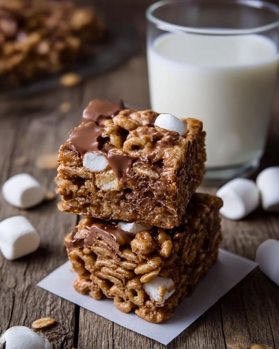 Golden Grahams S'Mores Bars Recipe - Recipe Image