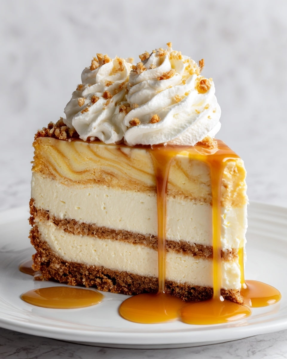Decadent Cinnamon Roll Cheesecake Recipe - Recipe Image