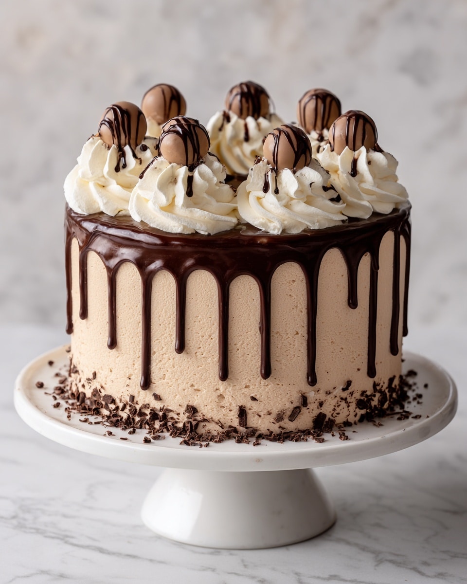 Chocolate Ganache Drip Cake Recipe