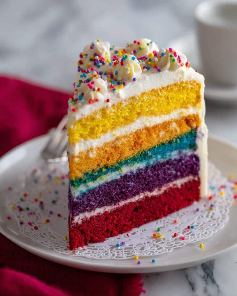 Rainbow Bundt Cake Recipe